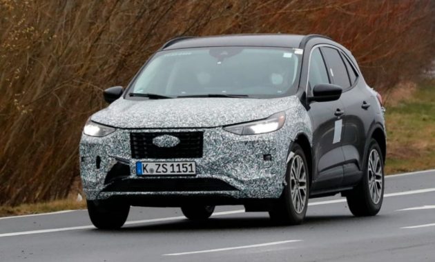2025 Ford Escape Hybrid Spy Shots